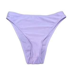 PrettyLittleThings Mix & Match High-Rise High Cut‎ Bikini Bottoms Lilac Swimsuit